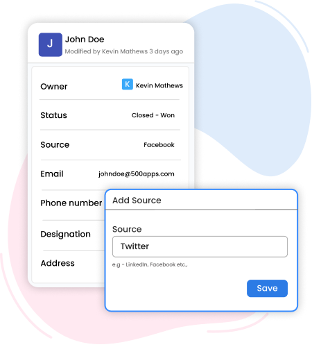custom source