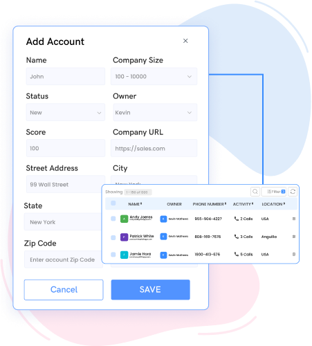 manage account details