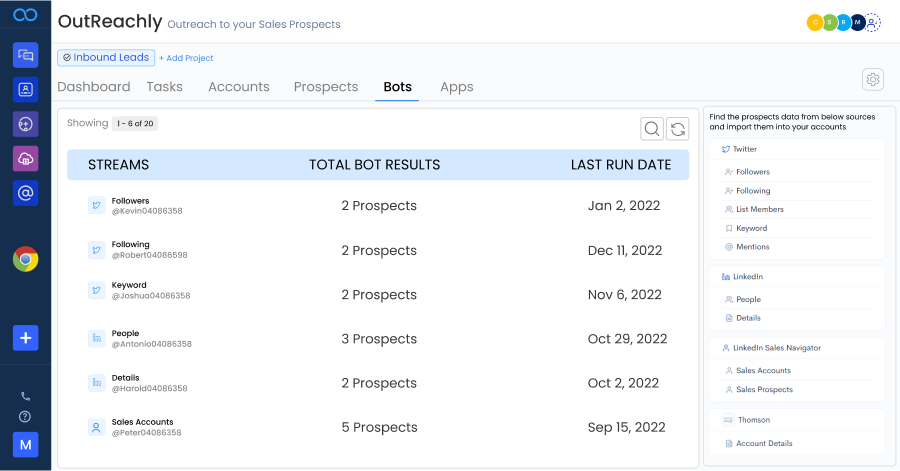 prospect bots leave note