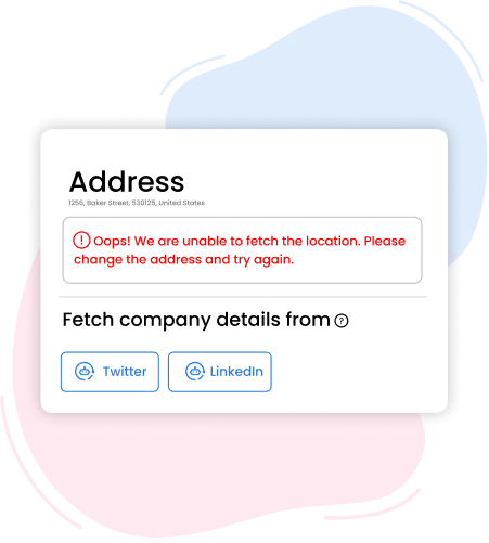 validate address